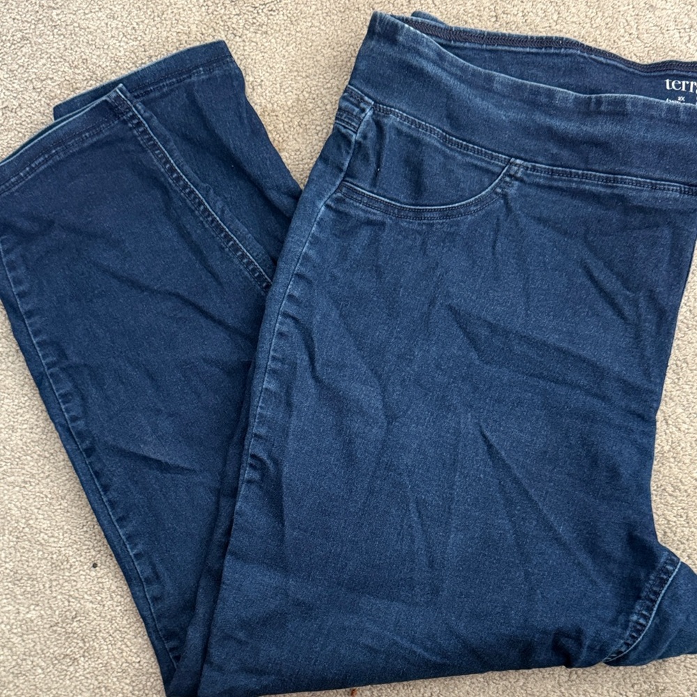 Terra & Sky Dark Blue Jeggins